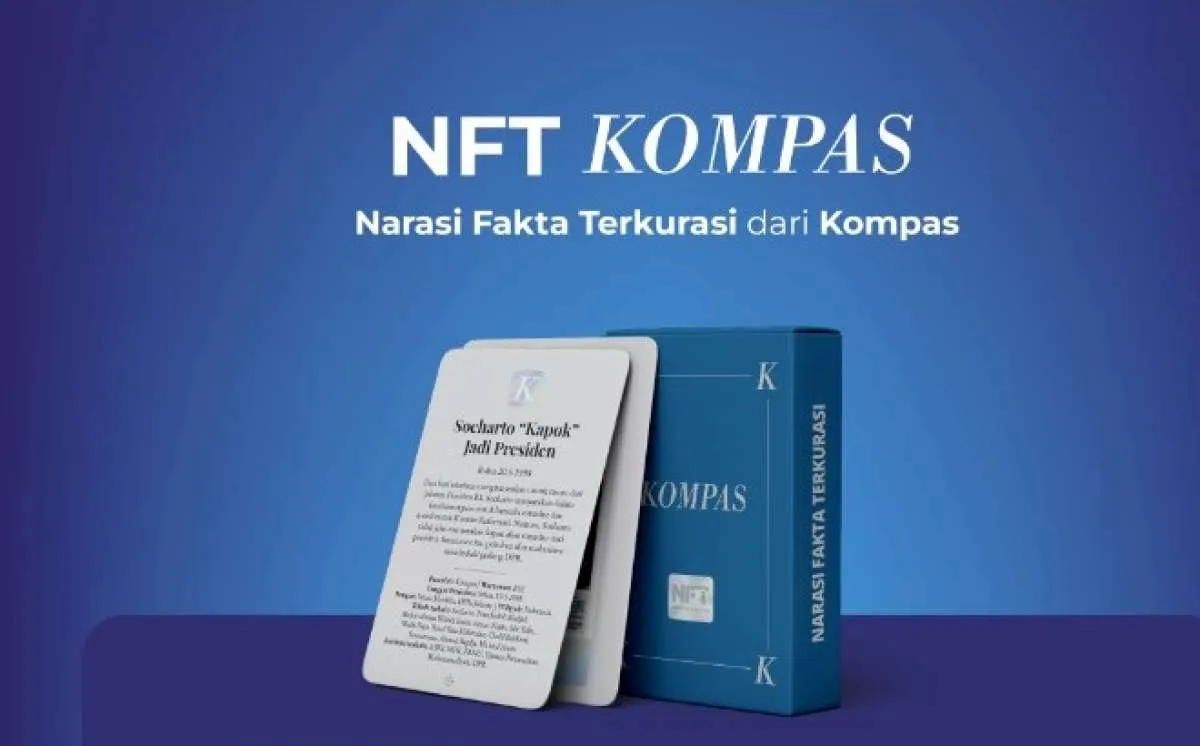 Harian Kompas Merilis Produk NFT 57 Peristiwa Terkurasi Sepanjang 1965-2022