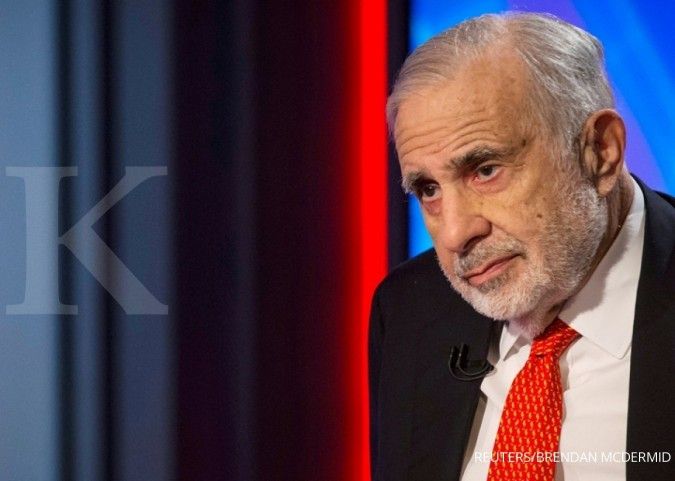 Miliarder Carl Icahn pilih jual saham dan beli minyak saat harga minus