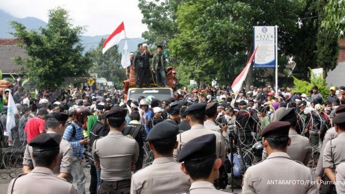 2.000 Polisi Amankan Pelantikan Bupati Garut