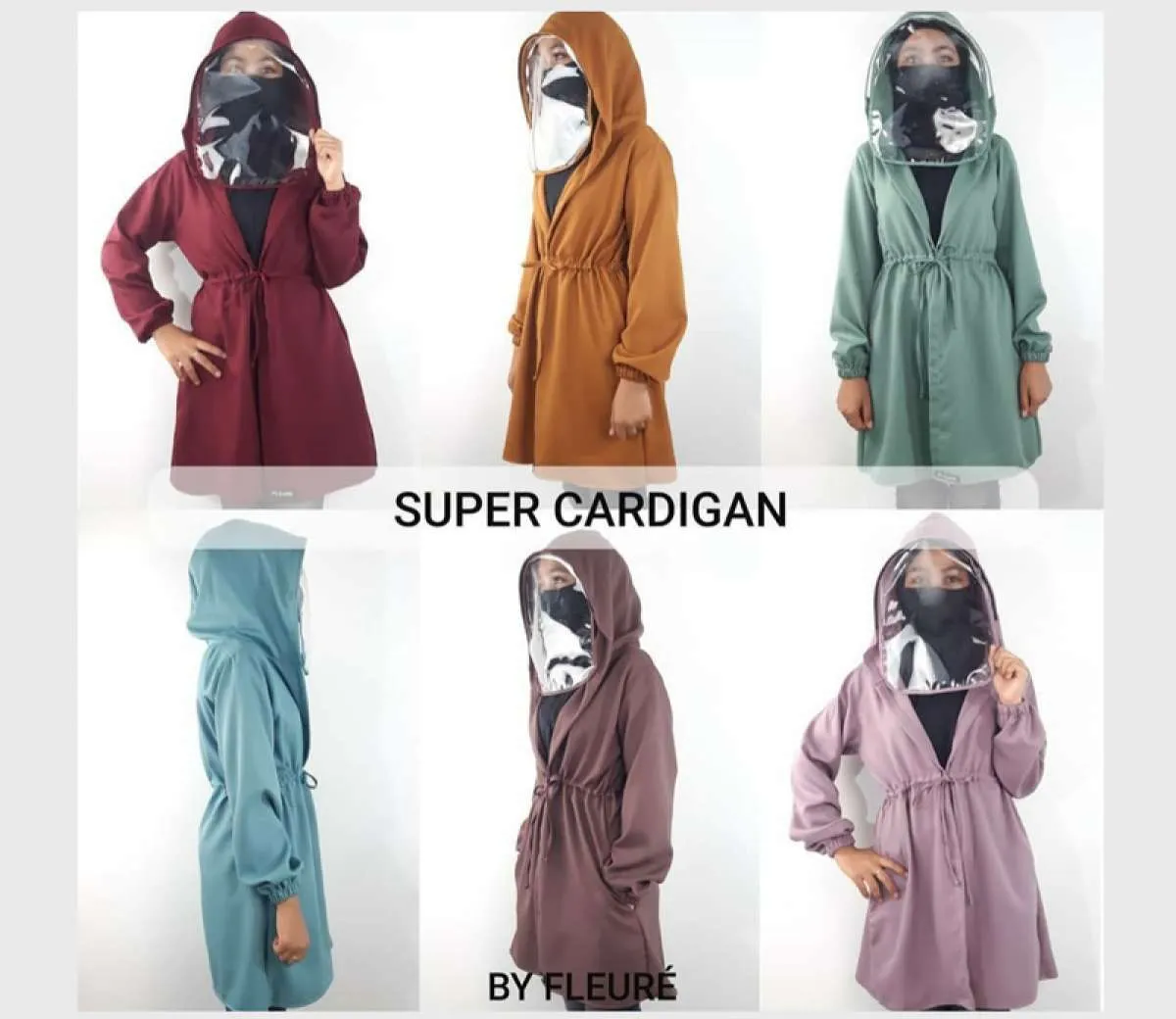 Laba cantik dari jaket pelindung diri fashionable