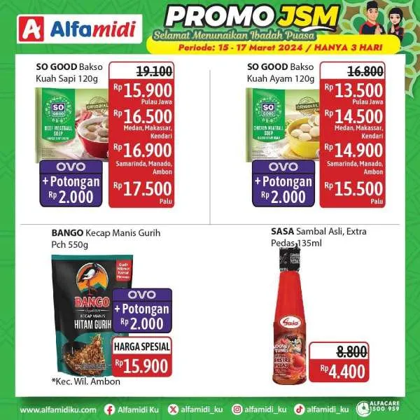 Promo JSM Alfamidi Periode 15-17 Maret 2024