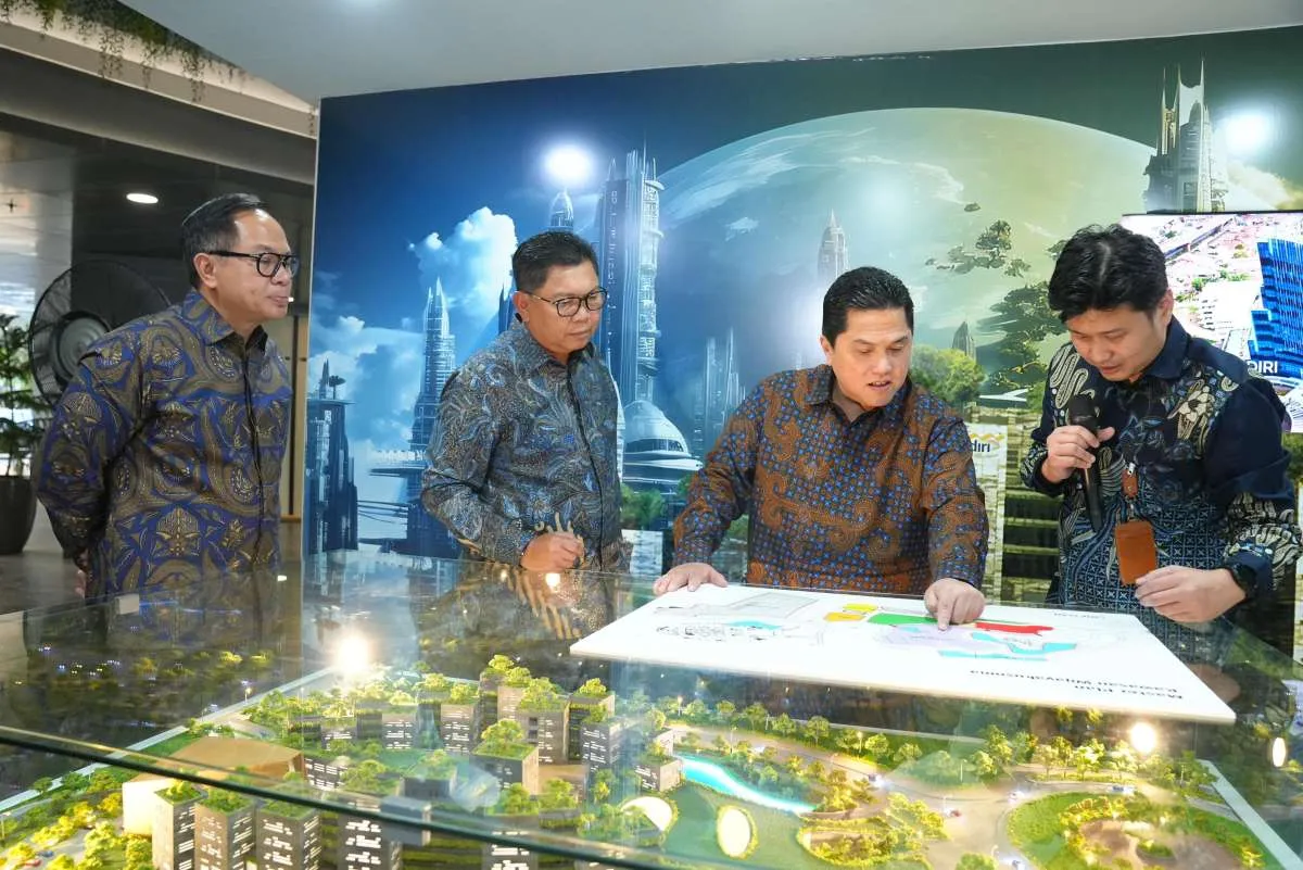 Erick Thohir Resmikan Gedung Nawasena Mandiri Corporate University, Ini Pesannya