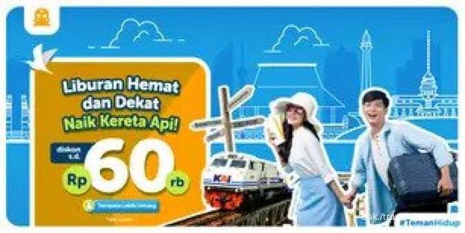 Manfaatkan Promo Traveloka hingga 30 November 2022, Diskon Tiket Kereta Api Rp 60.000