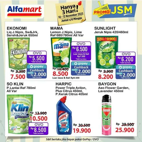 Katalog Promo JSM Alfamart Terbaru 10-12 November 2023