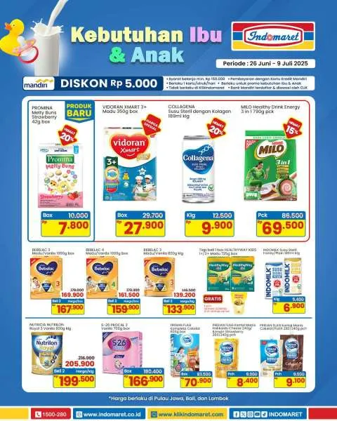 Promo Indomaret Super Hemat Periode 26 Juni-9 Juli 2025