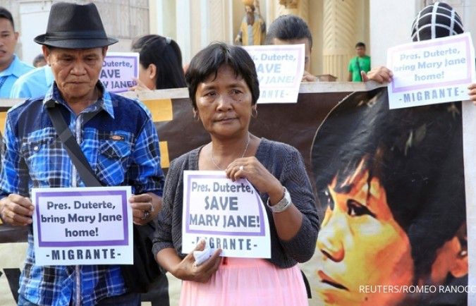 Duterte persilakan Jokowi eksekusi mati Mary Jane