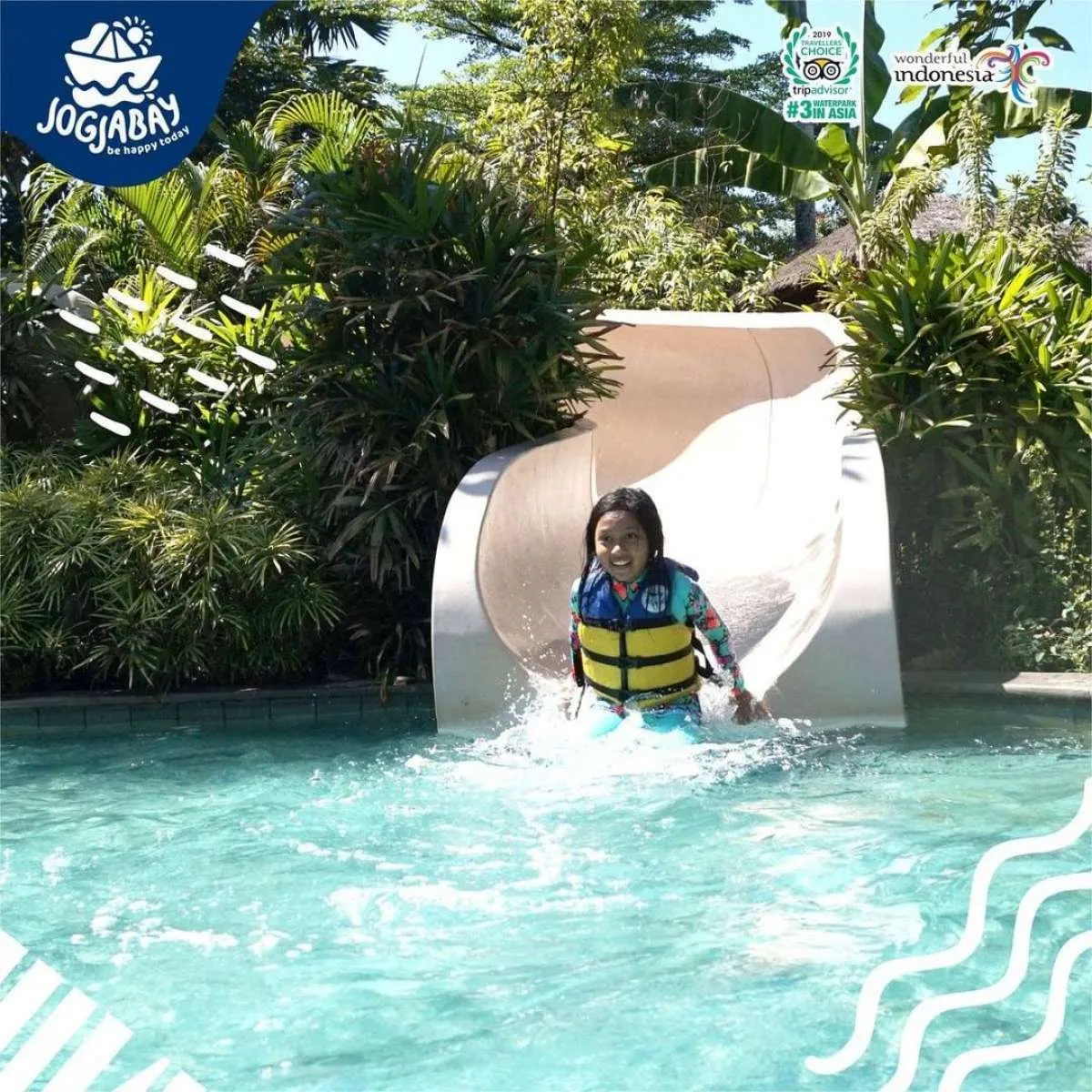 Punya fasilitas lengkap, Jogja Bay Waterpark cocok untuk wisata keluarga 