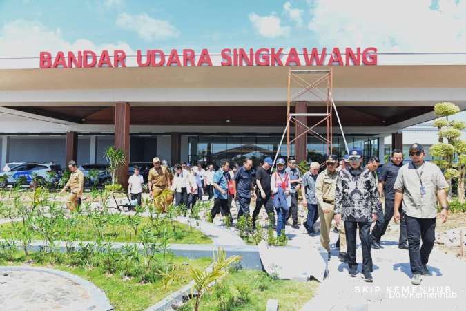 Jokowi Resmikan Bandara Singkawang