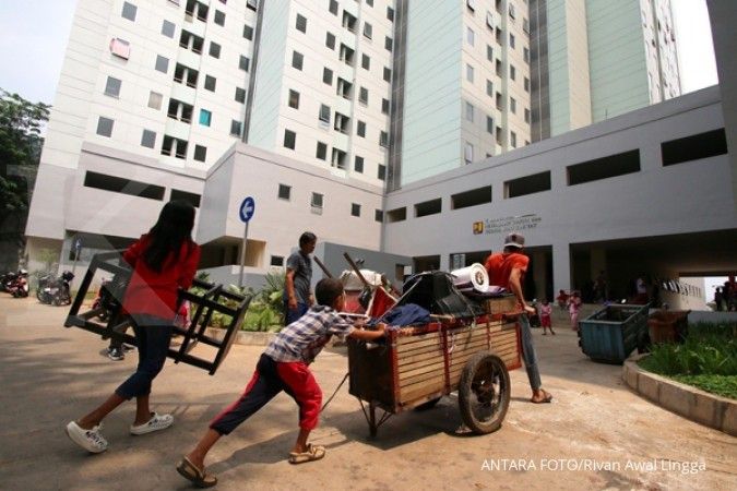 Kegiatan menghibur untuk anak-anak Kampung Pulo