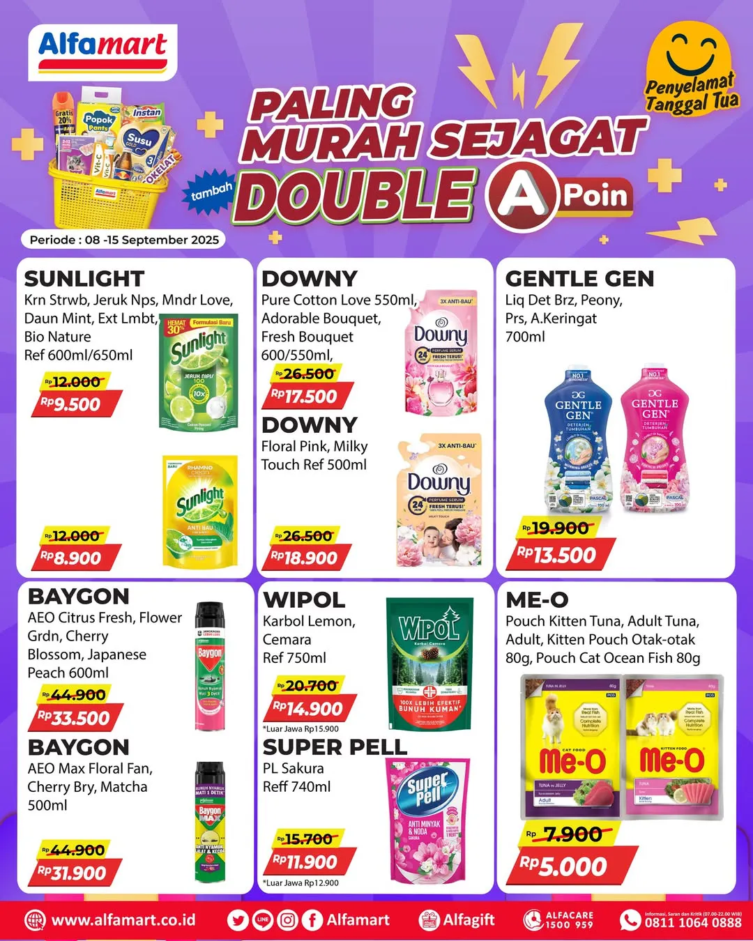 Promo Alfamart Paling Murah Sejagat Periode 8-15 September 2025