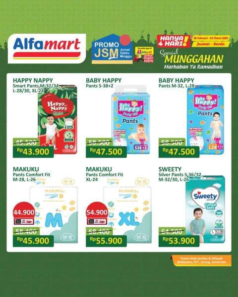 Promo JSM Alfamart 28 Februari-3 Maret 2025