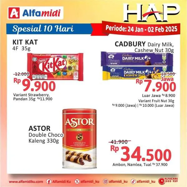 Promo Alfamidi Hemat Satu Pekan Periode 24 Januari-2 Februari 2025