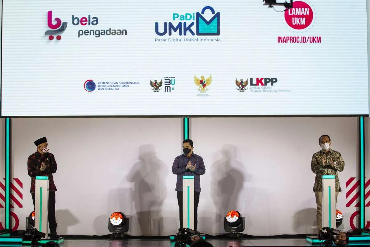 Pemerintah resmi luncurkan tiga program yang perluas pasar UMKM