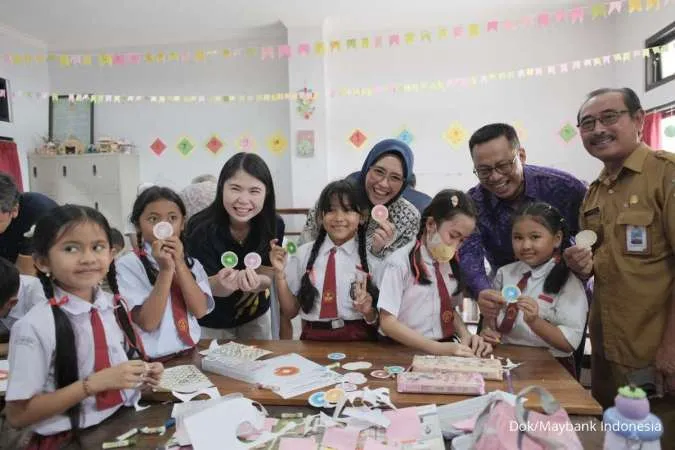 Literasi Keuangan Pelajar Masih Rendah, Maybank Bawa Program MELAIB ke Gianyar