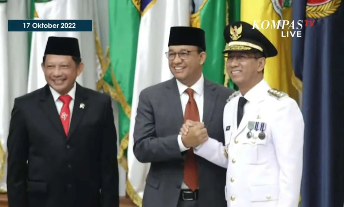Heru Budi Hartono Resmi Dilantik Jadi Pj Gubernur DKI Jakarta, Ini Pesan Mendagri