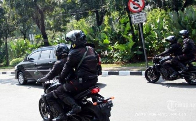 Yamaha FZ1, tunggangan paspampres mengawal Jokowi