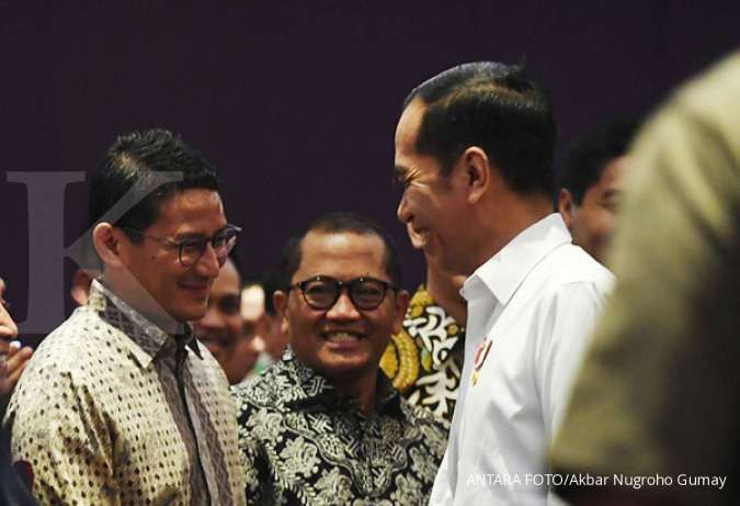 Jokowi beri sinyal Sandiaga Uno kandidat kuat capres 2024? 