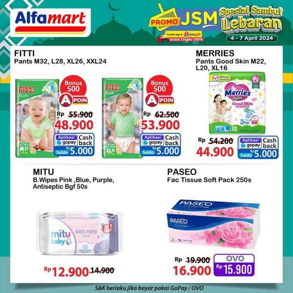 Promo JSM Alfamart Spesial Sambut Lebaran Periode 4-7 April 2024