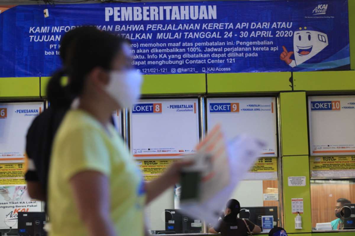 Pembatalan tiket kereta api