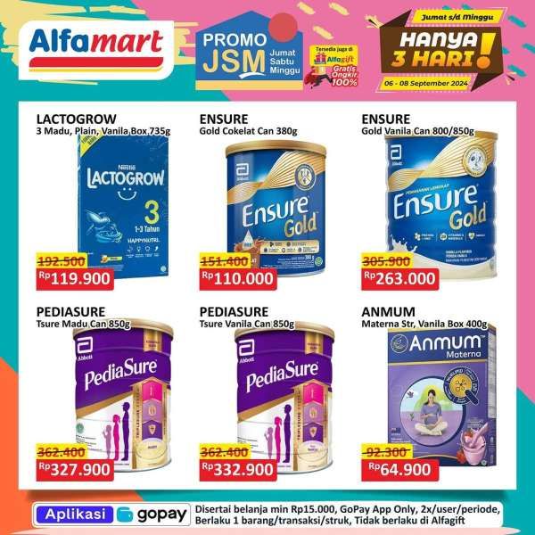 Promo JSM Alfamart 6-8 September 2024