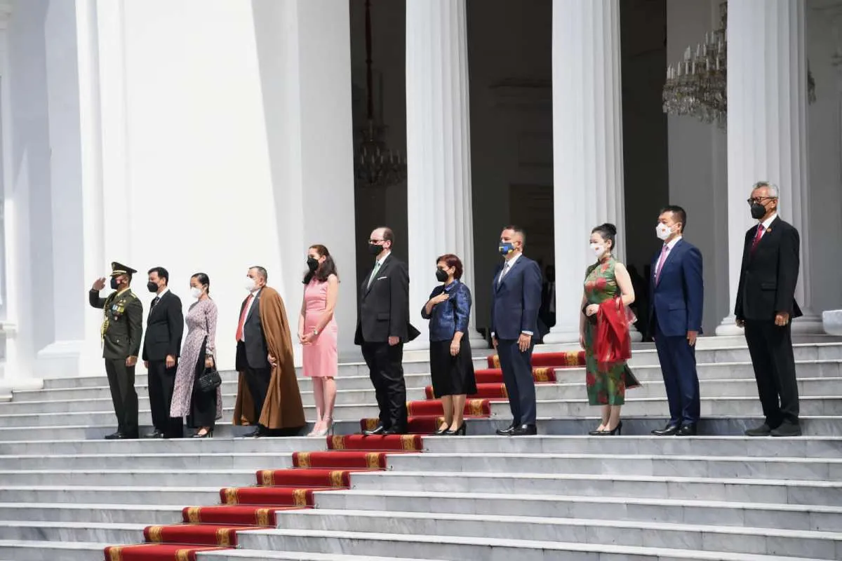 Enam Dubes Negara Sahabat Ingin Tingkatkan Kerja Sama dengan Indonesia