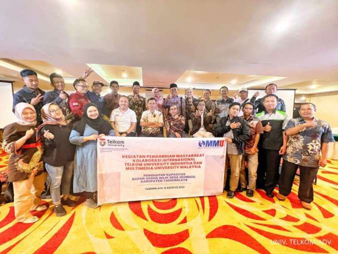 Universitas Telkom & Multimedia University Malaysia Memperkuat BUMDES Kab Tasikmalaya