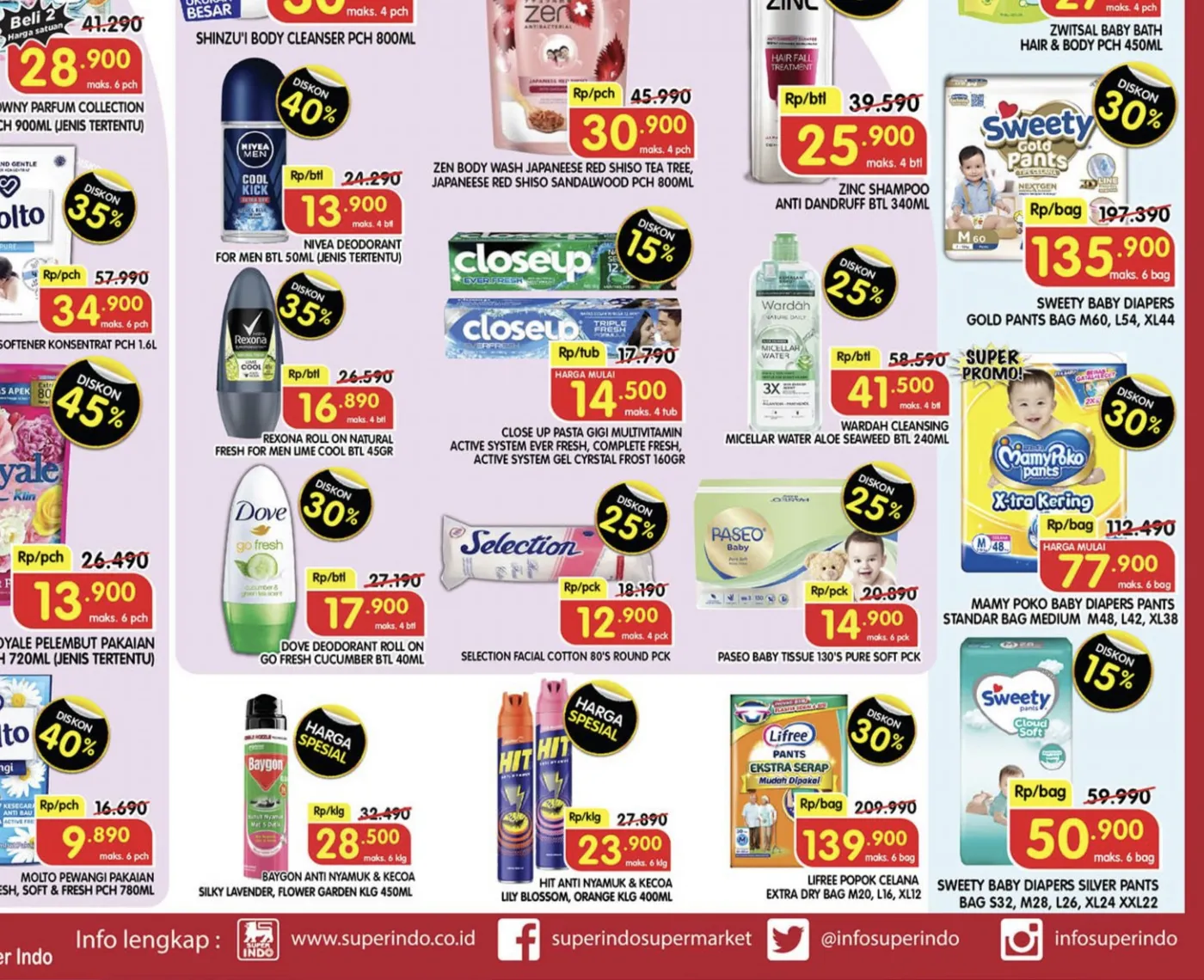 Promo Superindo Weekday Spesial Gajian Periode 26-29 Februari 2024