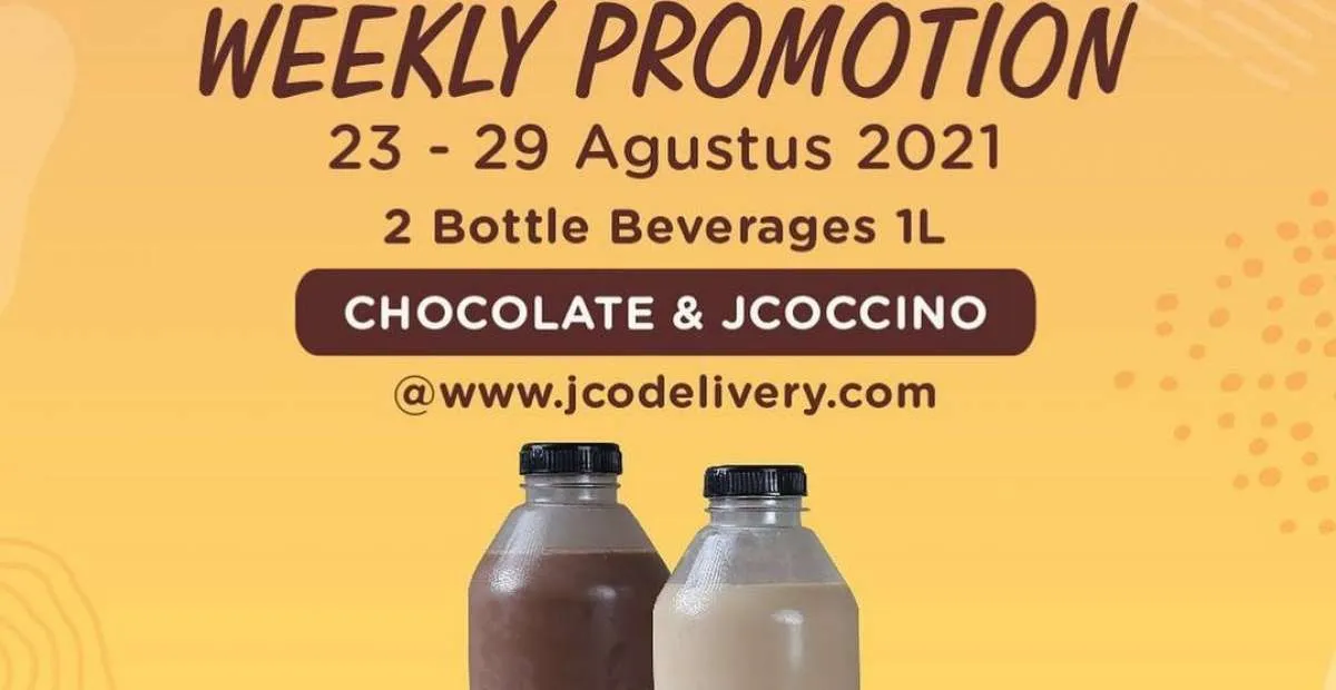 Promo J.CO mingguan hingga 29 Agustus, jangan lewatkan juga promo beli 1 dapat 1