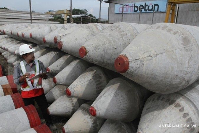 Ada MRT dan LRT, produksi beton naik