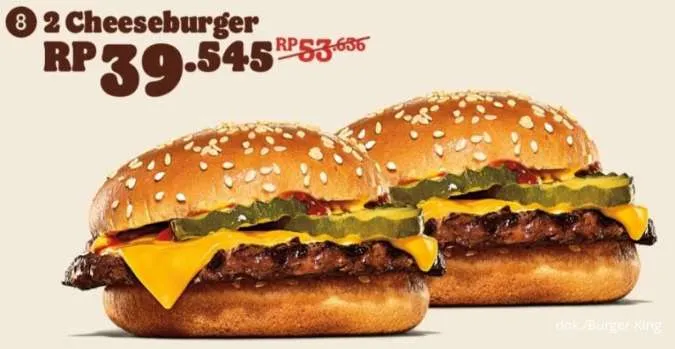 Burger King Kupon Desember akhir tahun 2023