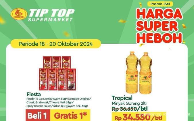 Promo Minyak Goreng Spesial Weekend, Tropical Lebih Murah Berakhir Hari Ini