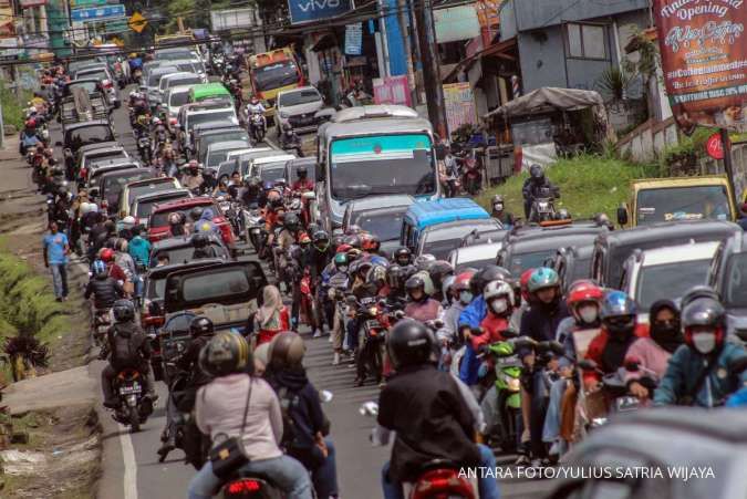 Peringatan Polisi: Jalur Puncak Bogor Diprediksi Macet Parah H+1