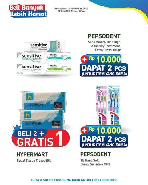 Promo Hypermart Beli Banyak Lebih Hemat Periode 8-14 November 2024