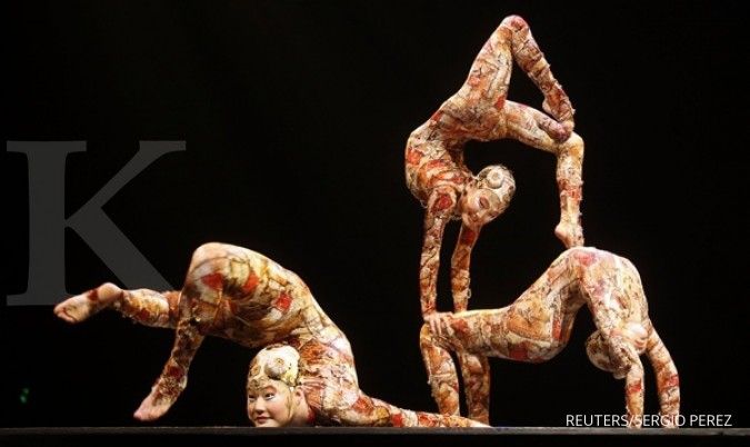 Tak bisa manggung, Cirque du Soleil mengajukan proteksi kebangkrutan