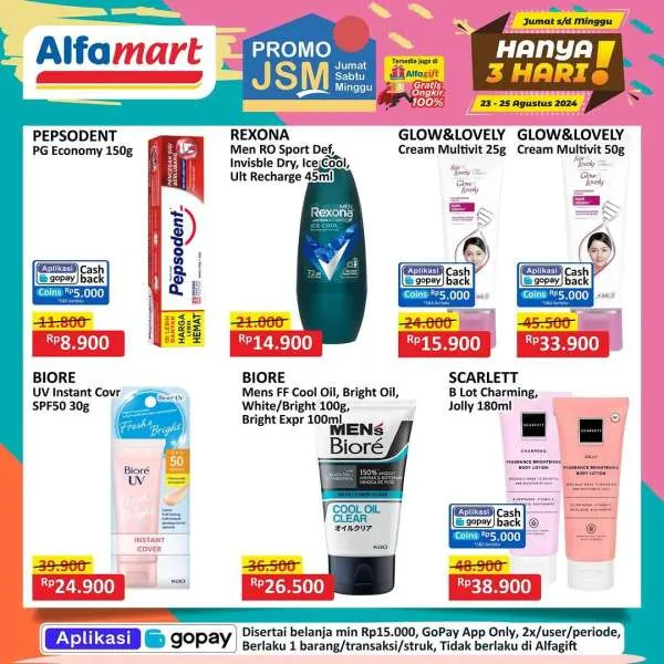 Promo JSM Alfamart 23-25 Agustus 2024