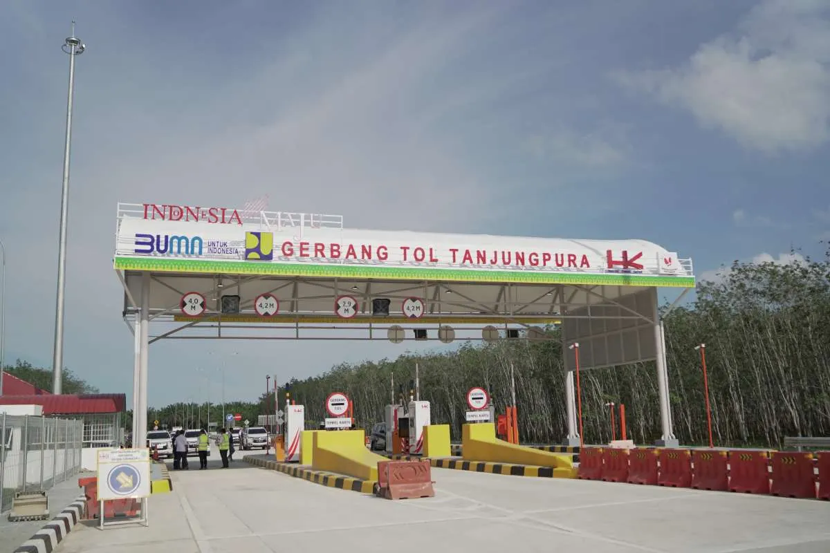 Progres Konstruksi Tol Tanjung Pura-Pangkalan Brandan Capai 92,05%