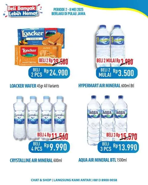 Promo Hypermart Beli Banyak Lebih Hemat Periode 2-8 Mei 2025