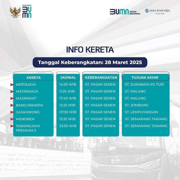 Mudik Gratis Jasa Raharja 2025