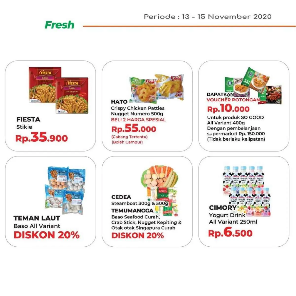 Promo JSM Yogya Supermarket 13-15 November 2020, harga heran!