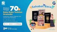 Promo Sahabat Baca & Gramedia Digital x BOOKR Class, Meriahkan HUT ke-52 Gramedia