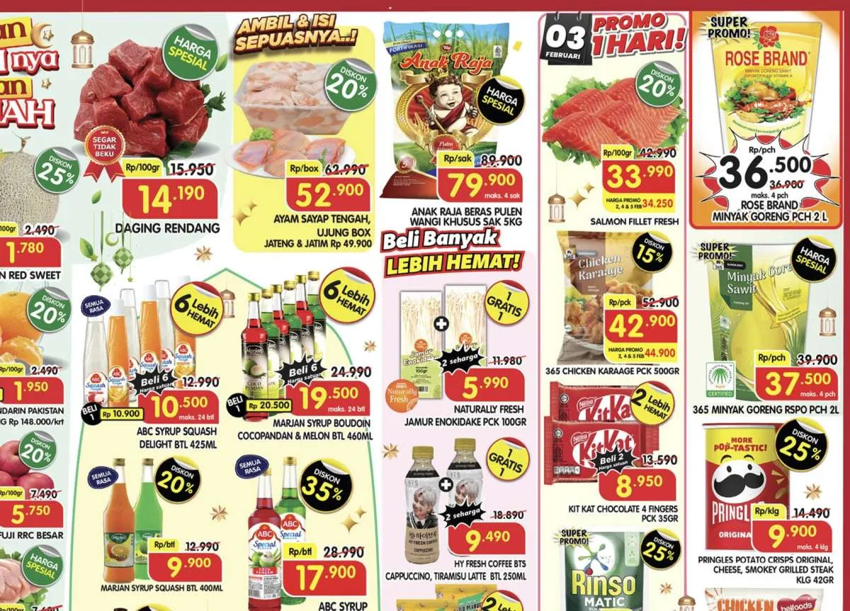 Promo Superindo Hari Ini 2-5 Januari 2026, Kurma Ajwa Diskon Rp 30.000