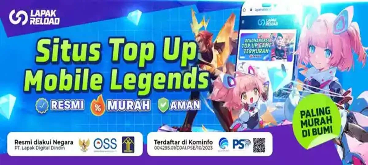 Lapakreload.id: Top Up Game Paling Murah di Indonesia