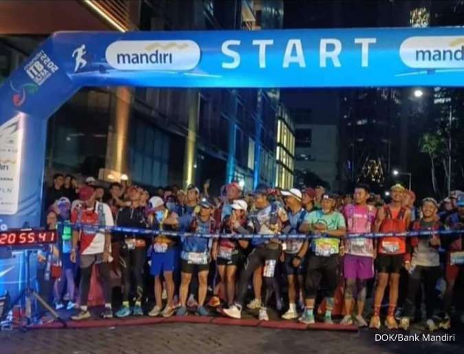 Gelar Mandiri ITB Ultra Marathon 2022, Bank Mandiri Kampanye Gaya Hidup Sehat