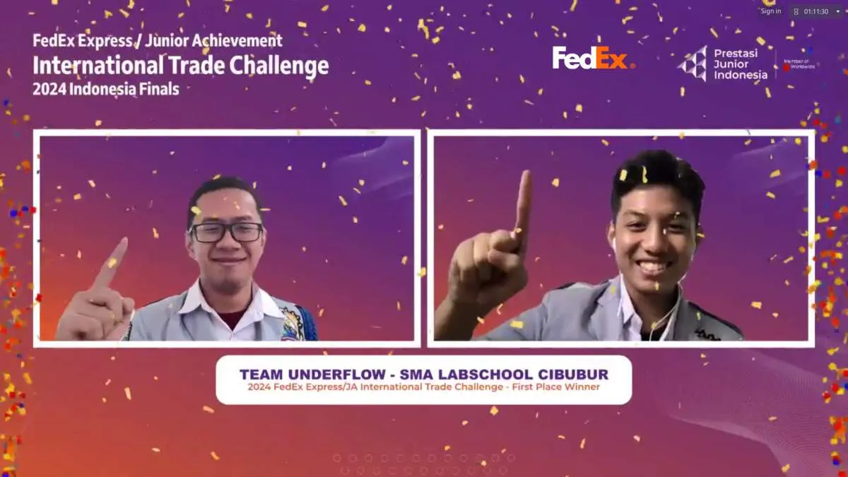 Pemimpin Bisnis Masa Depan Indonesia Bersaing di Final Regional FedEx Trade Chalenge