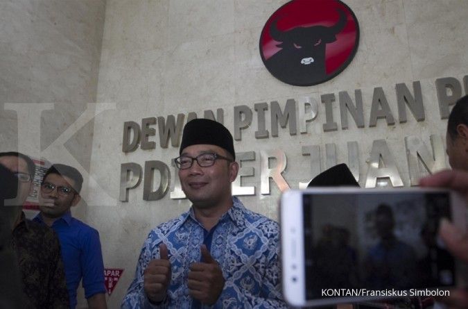 PDIP akhirnya mendukung Ridwan Kamil