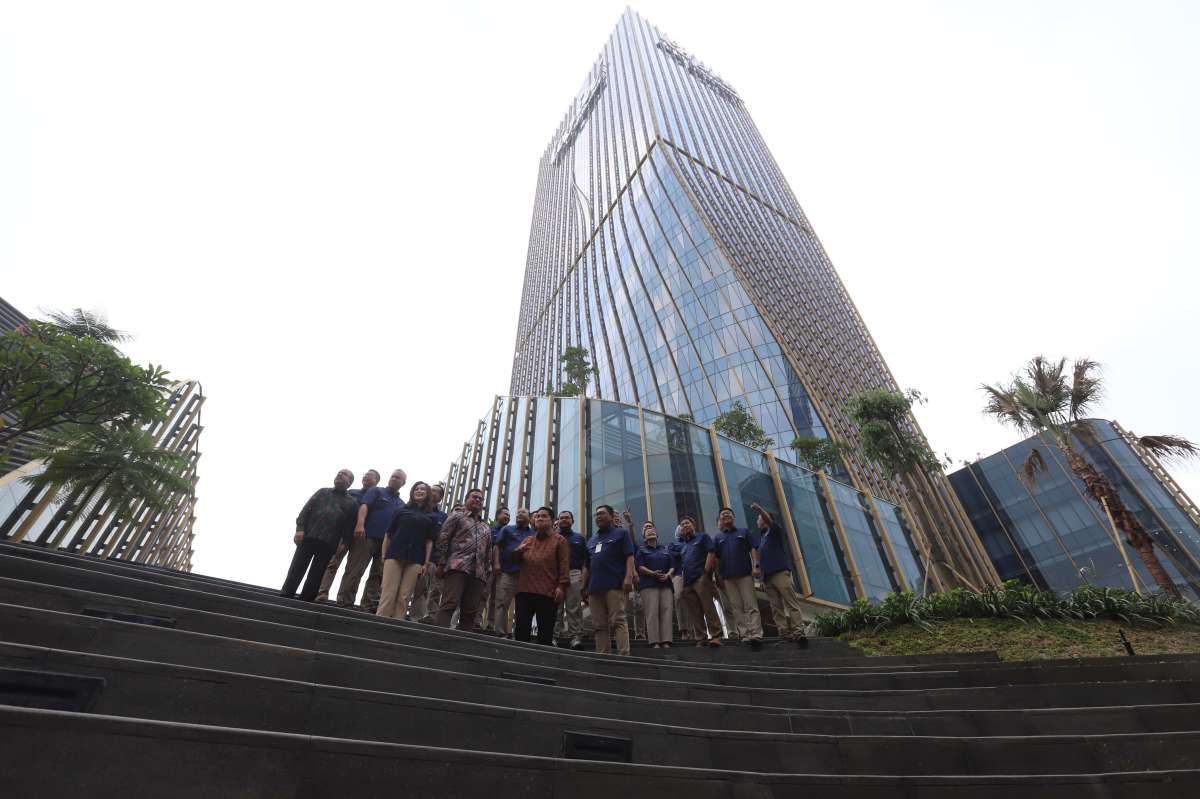 Menteri BUMN Resmikan Mandiri Digital Tower