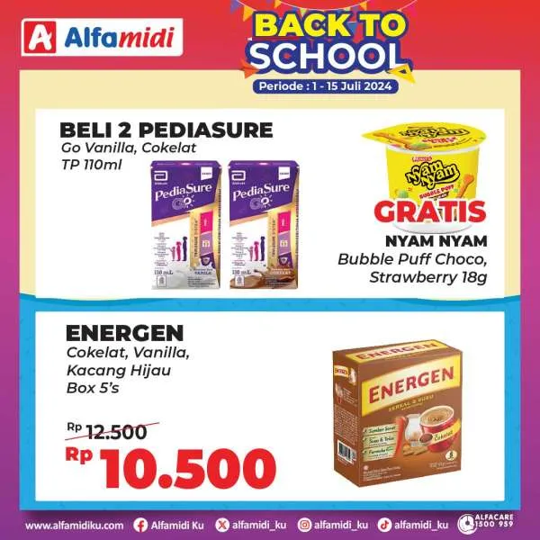 Promo Alfamidi Back to School Periode 1-15 Juli 2024