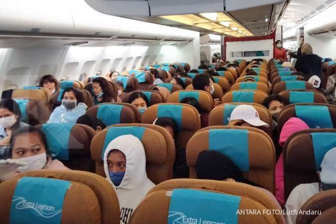 Jumlah penumpang turun 90%, Garuda Indonesia (GIAA) berharap peak season akhir tahun
