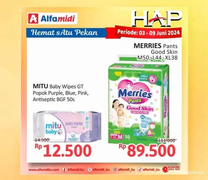 Promo Alfamidi Hemat Satu Pekan Periode 3-9 Juni 2024