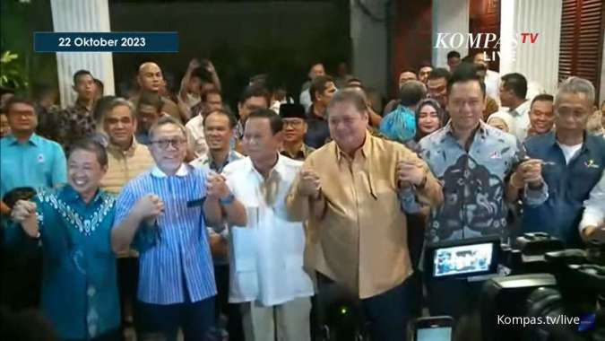 Pagi Ini, Prabowo - Gibran Daftar ke KPU Didampingi Ketum KIM